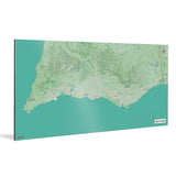 Algarve-Karte [Nani Design] Weltkarte Landkarte Stadtkarte von mapdid