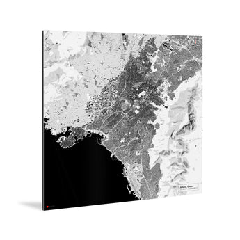 Athen-Karte [Kaia Design] Weltkarte Landkarte Stadtkarte von mapdid