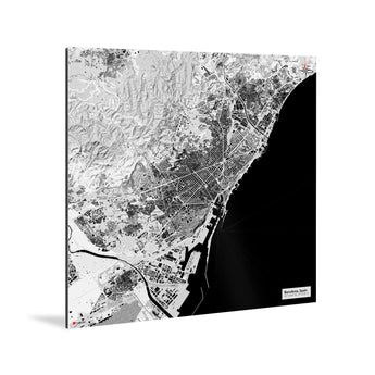 Barcelona-Karte [Kaia Design] Weltkarte Landkarte Stadtkarte von mapdid