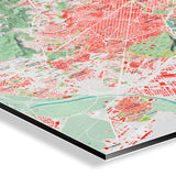 Barcelona-Karte [Nani Design] Details | Weltkarte Landkarte Stadtkarte von mapdid