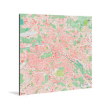 Berlin-Karte [Nani Design] Weltkarte Landkarte Stadtkarte von mapdid