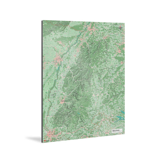 Schwarzwald-Karte [Nani Design] Weltkarte Landkarte Stadtkarte von mapdid