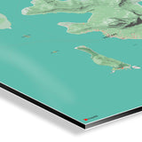 Bora Bora-Karte [Nani Design] Details | Weltkarte Landkarte Stadtkarte von mapdid