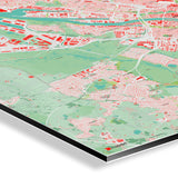Bremen-Karte [Nani Design] Details | Weltkarte Landkarte Stadtkarte von mapdid