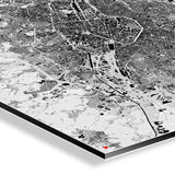 Brüssel-Karte [Kaia Design] Details | Weltkarte Landkarte Stadtkarte von mapdid