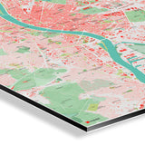 Budapest-Karte [Nani Design] Details | Weltkarte Landkarte Stadtkarte von mapdid