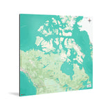 Kanada-Landkarte [Nani Design] Weltkarte Landkarte Stadtkarte von mapdid