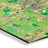 Dortmund-Karte [Jalma Design] Detail | Weltkarte Landkarte Stadtkarte von mapdid