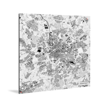 Dortmund-Karte [Kaia Design] Weltkarte Landkarte Stadtkarte von mapdid