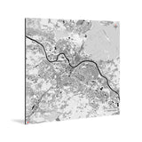 Dresden-Karte [Kaia Design] Weltkarte Landkarte Stadtkarte von mapdid