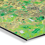 Essen-Karte [Jalma Design] Detail | Weltkarte Landkarte Stadtkarte von mapdid