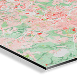 Essen-Karte [Nani Design] Detail | Weltkarte Landkarte Stadtkarte von mapdid