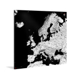 Europakarte [Kaia Design] Weltkarte Landkarte Stadtkarte von mapdid