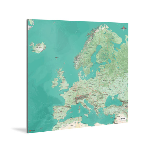 Europakarte [Nani Design] Weltkarte Landkarte Stadtkarte von mapdid