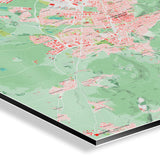 Freiburg-Karte [Nani Design] Detail | Weltkarte Landkarte Stadtkarte von mapdid