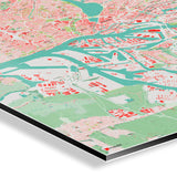 Hamburg-Karte [Nani Design] Details | Weltkarte Landkarte Stadtkarte von mapdid