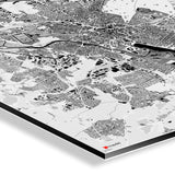 Hannover-Karte [Kaia Design] Detail | Weltkarte Landkarte Stadtkarte von mapdid
