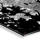 Helsinki-Karte [Kaia Design] Detail | Weltkarte Landkarte Stadtkarte von mapdid