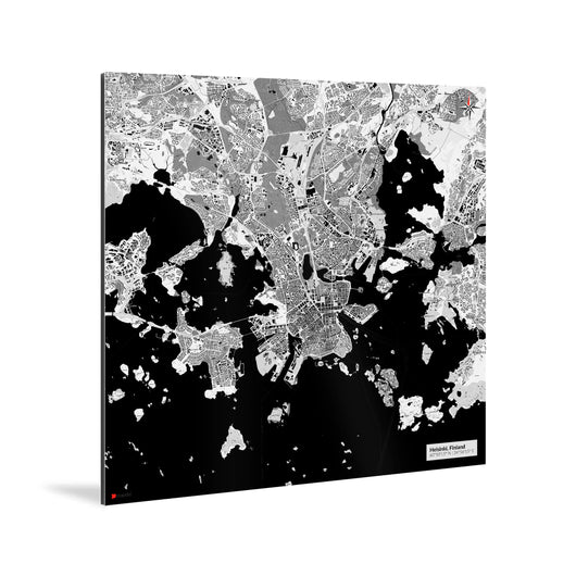 Helsinki-Karte [Kaia Design] Weltkarte Landkarte Stadtkarte von mapdid