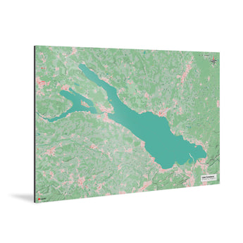Bodensee-Karte [Nani Design] Weltkarte Landkarte Stadtkarte von mapdid
