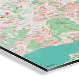 Lissabon-Karte [Nani Design] Details | Weltkarte Landkarte Stadtkarte von mapdid