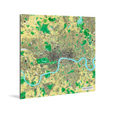 London-Karte [Jalma Design] Weltkarte Landkarte Stadtkarte von mapdid