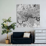 London-Karte [Kaia Design] im Raum 2 | Weltkarte Landkarte Stadtkarte von mapdid