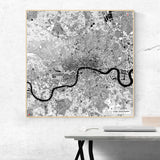London-Karte [Kaia Design] im Raum 1 | Weltkarte Landkarte Stadtkarte von mapdid