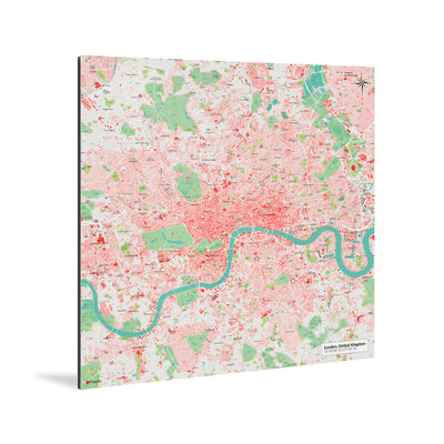 London-Karte [Nani Design] Weltkarte Landkarte Stadtkarte von mapdid