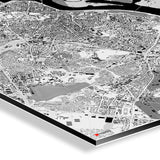 Madrid-Karte [Kaia Design] Detail | Weltkarte Landkarte Stadtkarte von mapdid