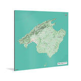 Mallorca-Karte [Nani Design] Weltkarte Landkarte Stadtkarte von mapdid
