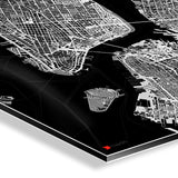Manhattan-Karte [Kaia Design] Details | Weltkarte Landkarte Stadtkarte von mapdid