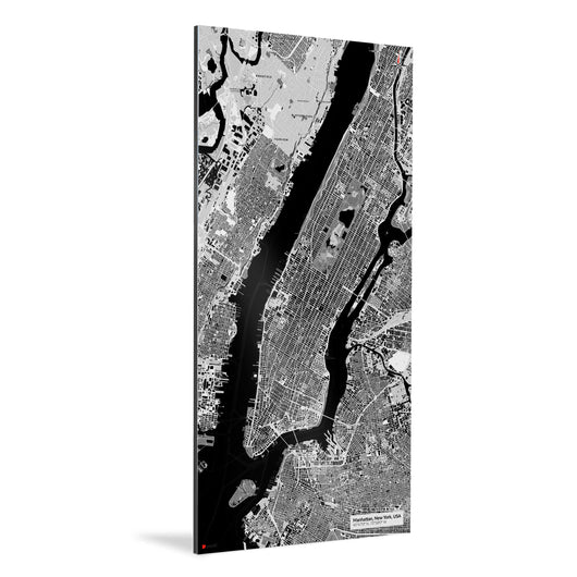 Manhattan-Karte [Kaia Design] Weltkarte Landkarte Stadtkarte von mapdid