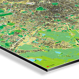 Mailand-Karte [Jalma Design] Detail | Weltkarte Landkarte Stadtkarte von mapdid