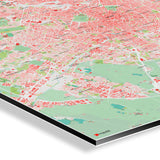 Mailand-Karte [Nani Design] Detail | Weltkarte Landkarte Stadtkarte von mapdid