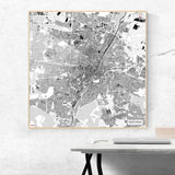 München-Karte [Kaia Design] im Raum 2 | Weltkarte Landkarte Stadtkarte von mapdid