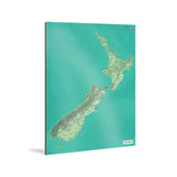 Neuseeland-Landkarte [Nani Design] Weltkarte Landkarte Stadtkarte von mapdid