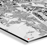 Nürnberg-Karte [Kaia Design] Details | Weltkarte Landkarte Stadtkarte von mapdid
