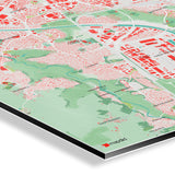 Nürnberg-Karte [Nani Design] Details | Weltkarte Landkarte Stadtkarte von mapdid