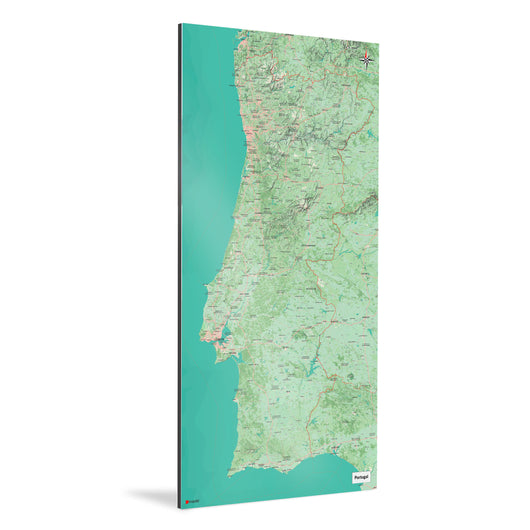 Portugal-Karte [Nani Design] Weltkarte Landkarte Stadtkarte von mapdid