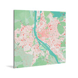 Riga-Karte [Nani Design] Weltkarte Landkarte Stadtkarte von mapdid