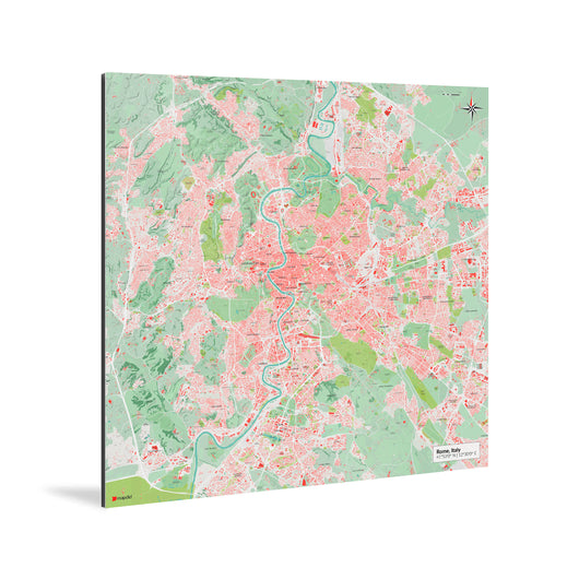 Rom-Karte [Nani Design] Weltkarte Landkarte Stadtkarte von mapdid