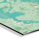 Rügen-Karte [Nani Design] Details | Weltkarte Landkarte Stadtkarte von mapdid