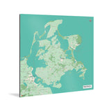 Rügen-Karte [Nani Design] Weltkarte Landkarte Stadtkarte von mapdid