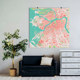 Sankt Petersburg-Karte [Nani Design] im Raum 1 | Weltkarte Landkarte Stadtkarte von mapdid
