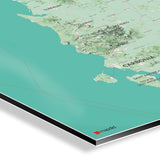 Sardinien-Karte [Nani Design] Details | Weltkarte Landkarte Stadtkarte von mapdid