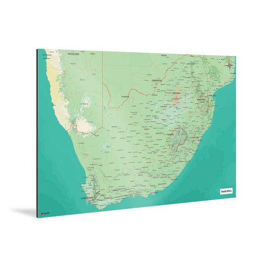 Südafrika-Landkarte [Nani Design] Weltkarte Landkarte Stadtkarte von mapdid