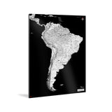 Südamerika-Karte [Kaia Design] Weltkarte Landkarte Stadtkarte von mapdid