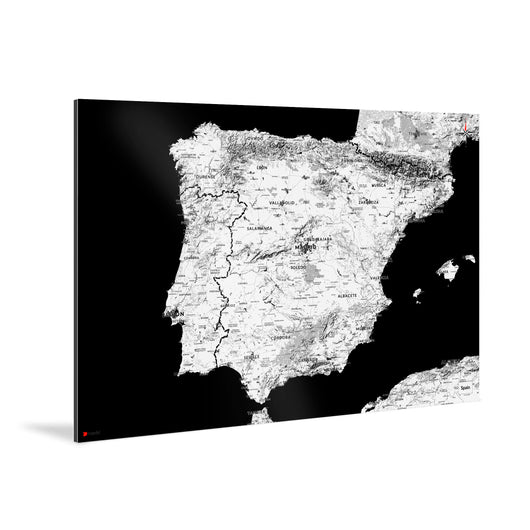 Spanien-Karte [Kaia Design] Weltkarte Landkarte Stadtkarte von mapdid