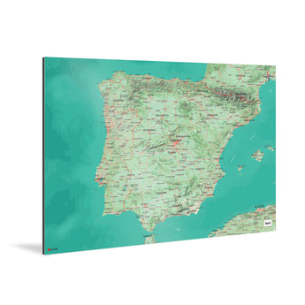 Spanien-Karte [Nani Design] Weltkarte Landkarte Stadtkarte von mapdid